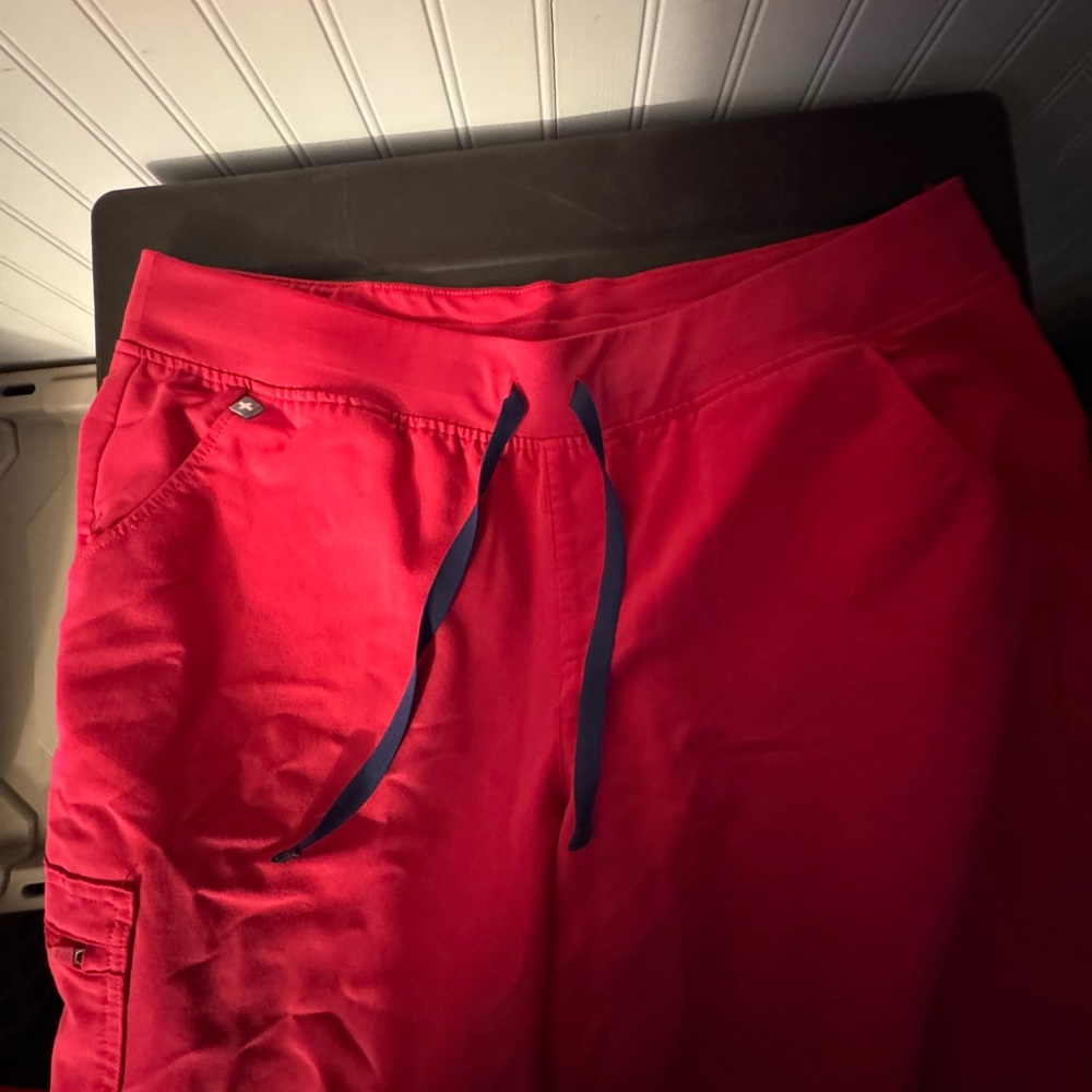 FIGS Bright Hot Pink Technical Scrub Pants